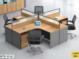 Bureau à 4 compartiments WT01-D-24